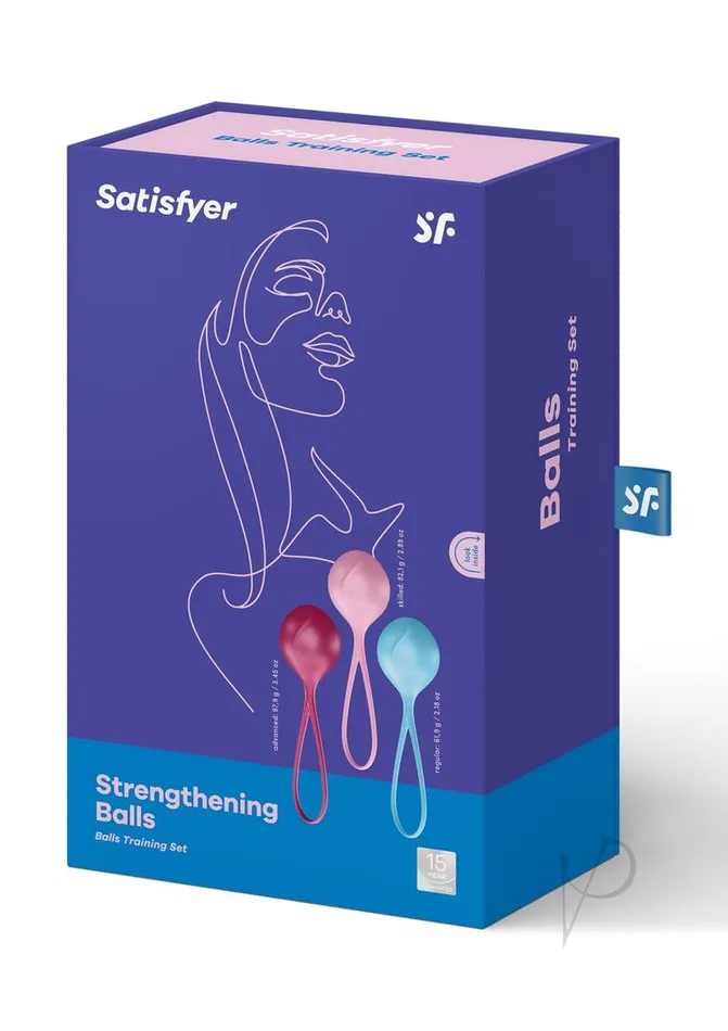 Anal Satisfyer Satisfyer Balls CO3 Single Set of 3 Female Stimulator