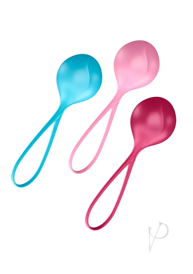 Anal Satisfyer Satisfyer Balls CO3 Single Set of 3 Female Stimulator