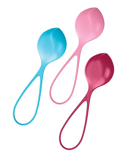 Anal Satisfyer Satisfyer Balls CO3 Single Set of 3 Female Stimulator