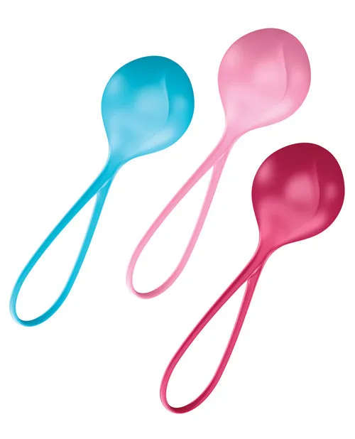 Anal Satisfyer Satisfyer Balls CO3 Single Set of 3 Female Stimulator