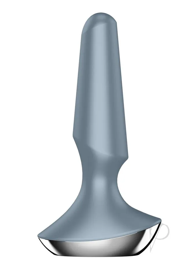 Anal Satisfyer Satisfyer Plugilicious 2 Silicone Vibrating Anal Plug Ice Blue Anal Satisfyer Satisfyer Plugilicious 2 Silicone Vibrating Anal Plug Ice Blue