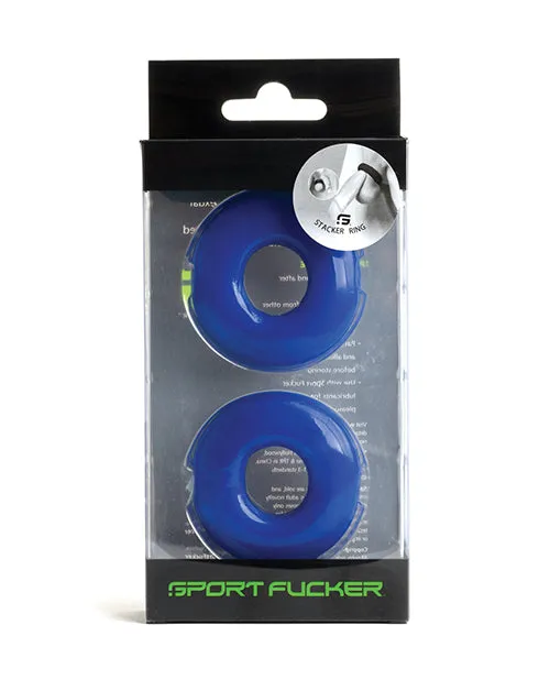Anal Sport Fucker Sport Fucker Stacker Rings Blue