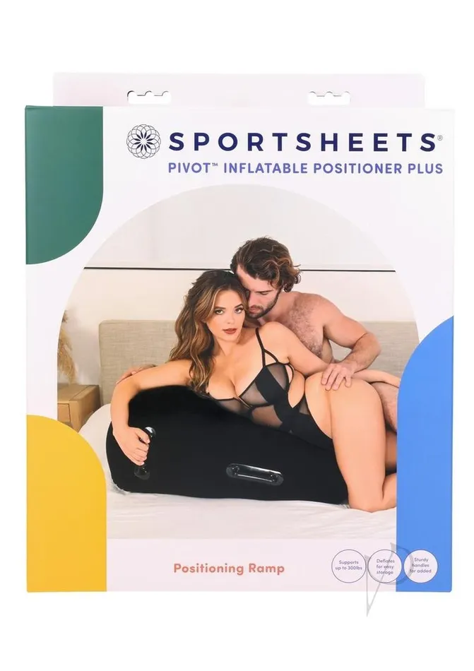Anal Sportsheets Pivot Inflatable Positioner Plus Black Anal Sportsheets Pivot Inflatable Positioner Plus Black