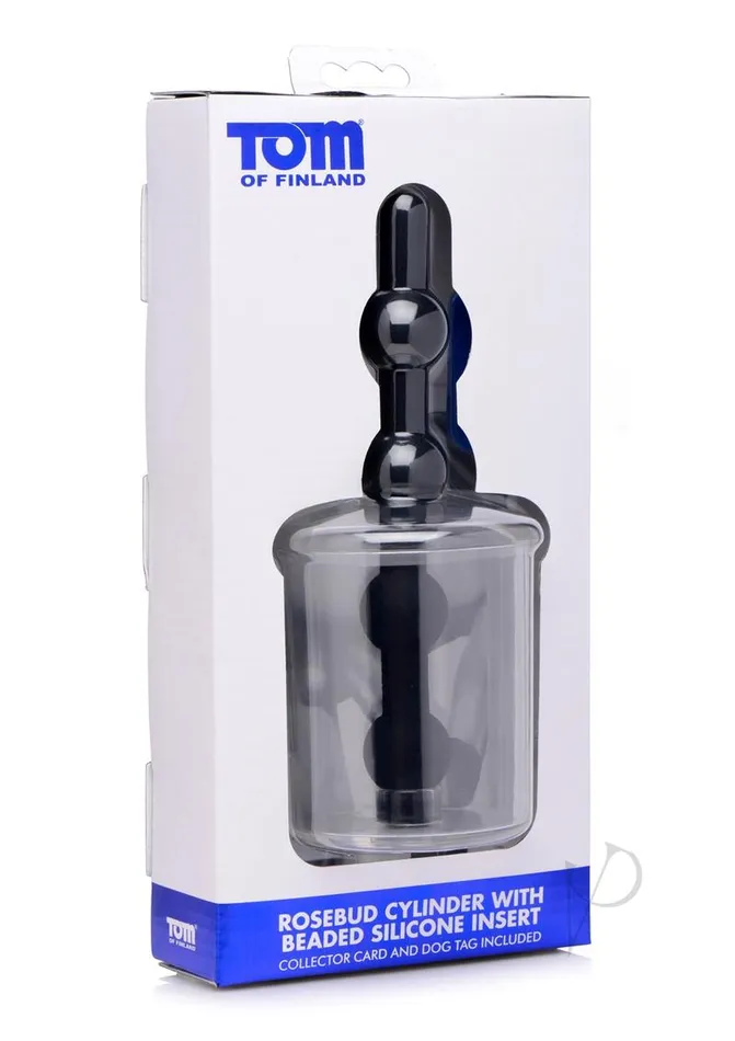 Anal Tom Of Finland Rose Bud Anal Pump Black Tom Of Finland