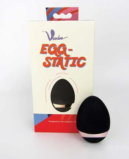 Anal Voodoo Voodoo EggStatic 10X Wireless Black Anal Voodoo Voodoo EggStatic 10X Wireless Black
