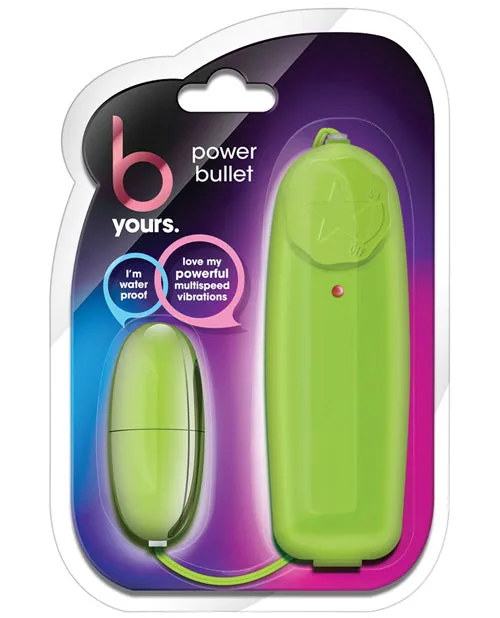 B Yours Power Bullet with Wired Remote Control Lime B Yours Female Sex Toys B Yours Power Bullet with Wired Remote Control Lime B Yours Female Sex Toys