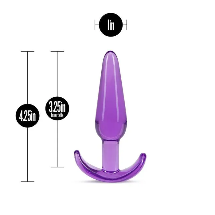 B Yours Purple Slim Anal Plug Wild Night Fantasies Anal