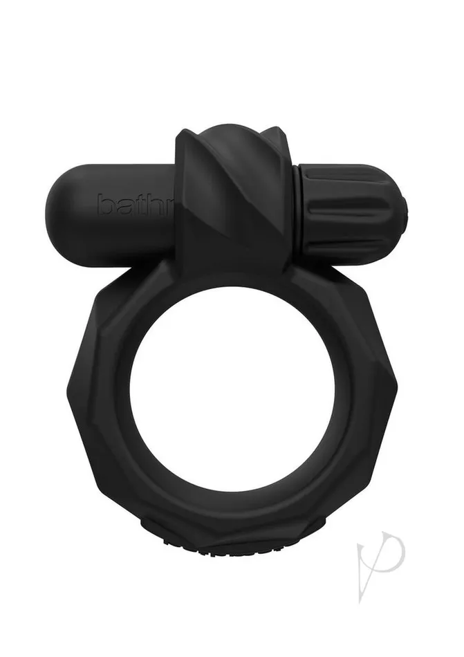 Bathmate Bathmate Maximus Vibe 45 Rechargeable Silicone Cock Ring Black Male Sex Toys Bathmate Bathmate Maximus Vibe 45 Rechargeable Silicone Cock Ring Black Male Sex Toys