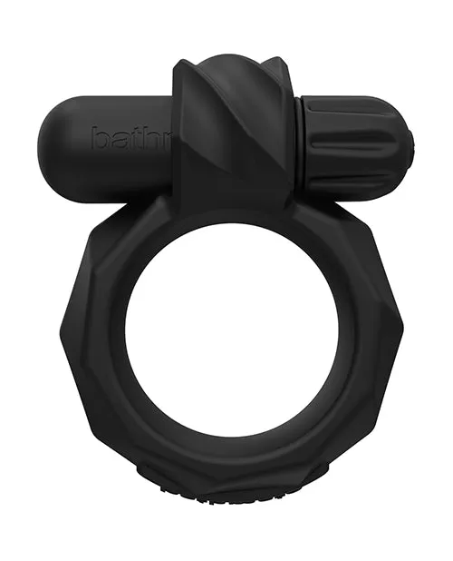 Bathmate Bathmate Maximus Vibe 45 Rechargeable Silicone Cock Ring Black Male Sex Toys Bathmate Bathmate Maximus Vibe 45 Rechargeable Silicone Cock Ring Black Male Sex Toys