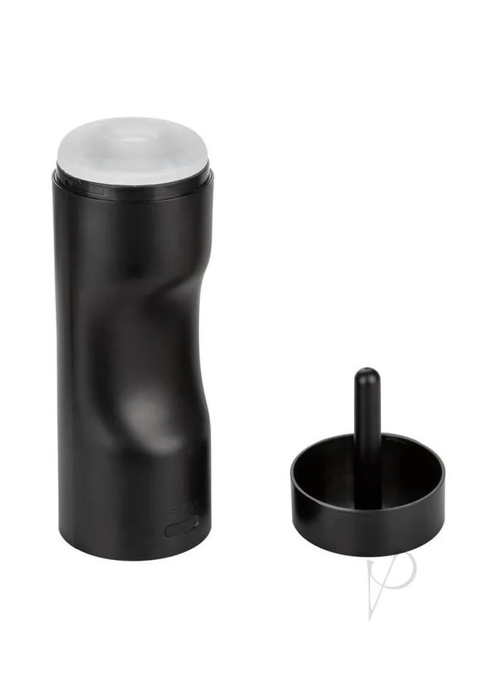 Bionic Sucking and Vibrating Rechargeable Anal Masturbator Black Bionic Male Sex Toys Bionic Sucking and Vibrating Rechargeable Anal Masturbator Black Bionic Male Sex Toys