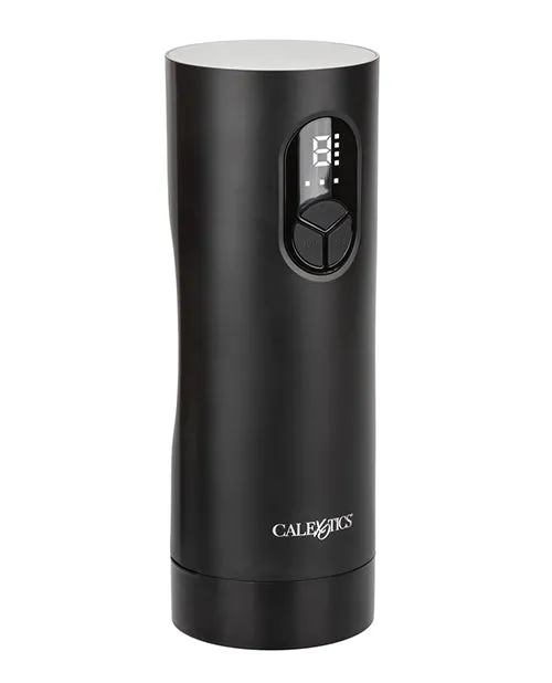 Bionic Sucking and Vibrating Rechargeable Anal Masturbator Black Bionic Male Sex Toys Bionic Sucking and Vibrating Rechargeable Anal Masturbator Black Bionic Male Sex Toys