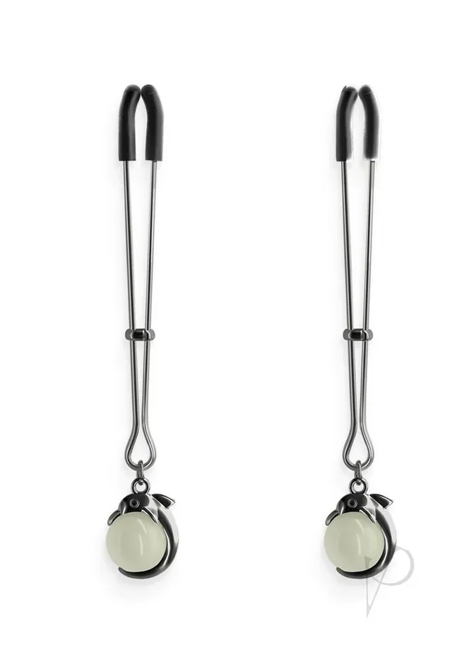 Bound Female Sex Toys Bound Nipple Clamps G1 Iron Glow in the Dark Gray Bound Female Sex Toys Bound Nipple Clamps G1 Iron Glow in the Dark Gray