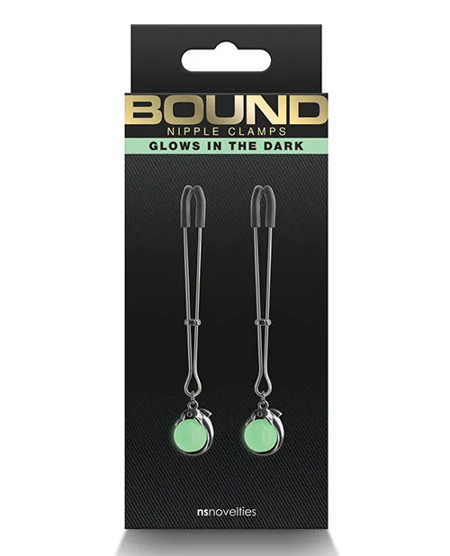 Bound Female Sex Toys Bound Nipple Clamps G1 Iron Glow in the Dark Gray Bound Female Sex Toys Bound Nipple Clamps G1 Iron Glow in the Dark Gray