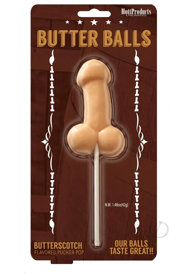 Butter Balls Lollipop Butterscotch Hott Products Dildos