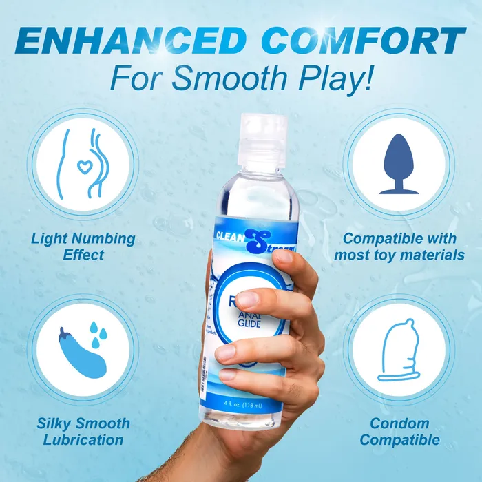 CleanStream Relax Lightly Desensitizing Lube CleanStream Vibrators