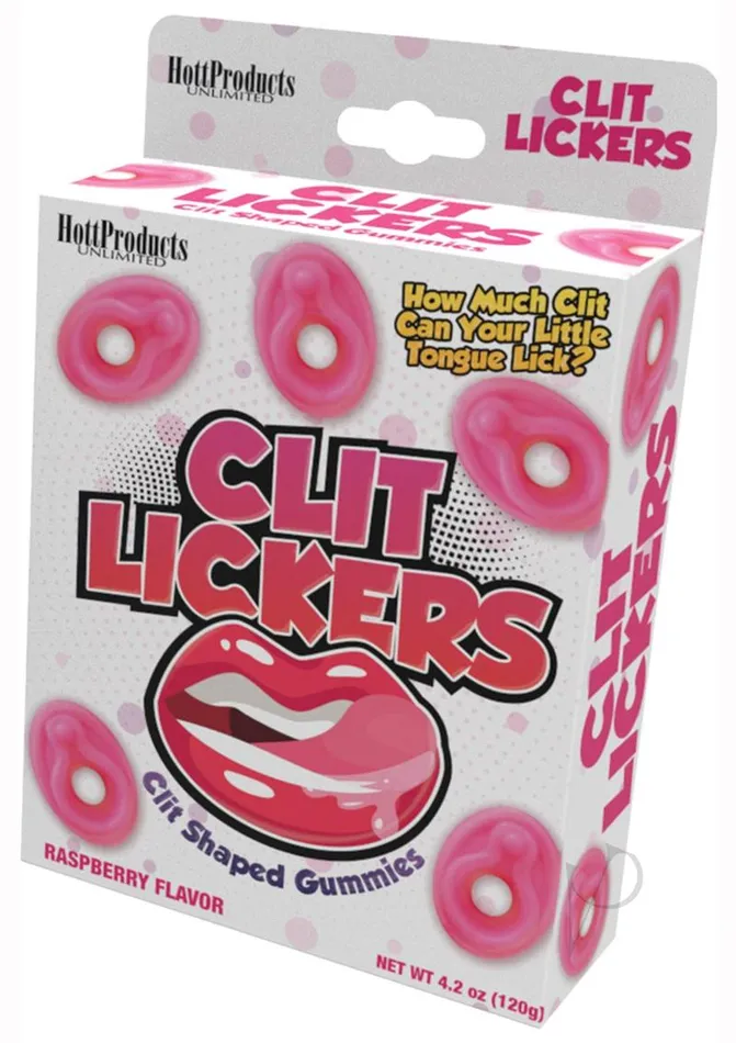 Clit Lickers Clit Shaped Gummies Strawberry Flavored Hott Products Vibrators Clit Lickers Clit Shaped Gummies Strawberry Flavored Hott Products Vibrators