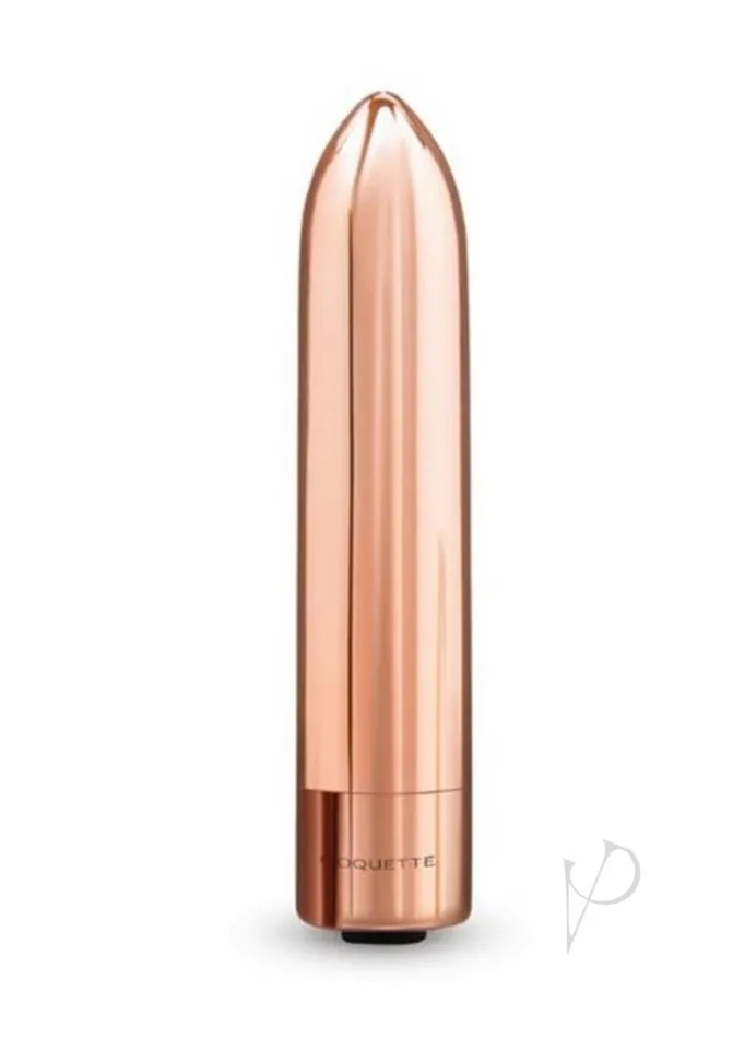 Coquette Female Sex Toys Coquette The Glow Rechargeable Bullet Gold