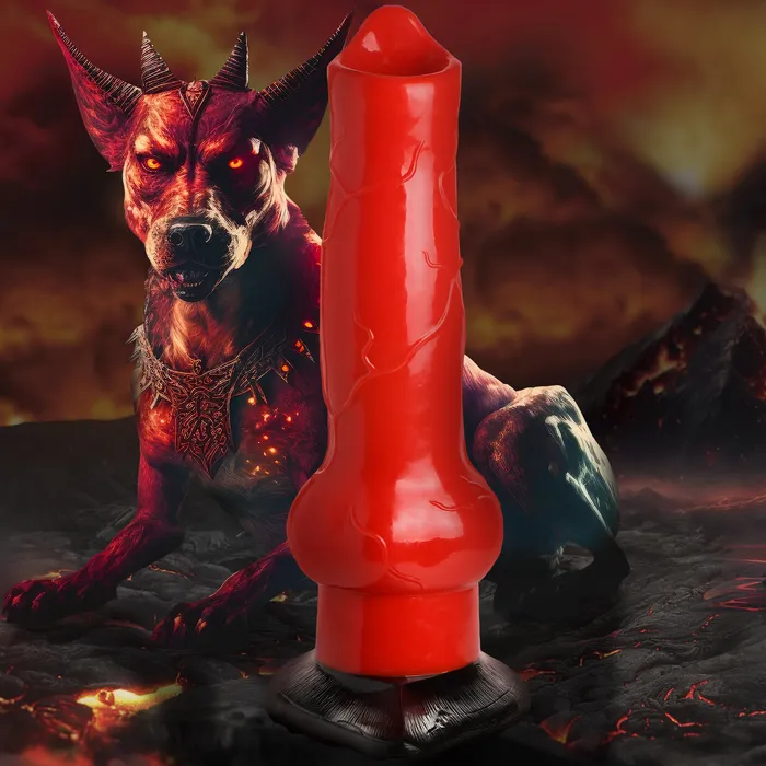 Dildos Giant HellHound Canine 3ft Dildo Creature Cocks