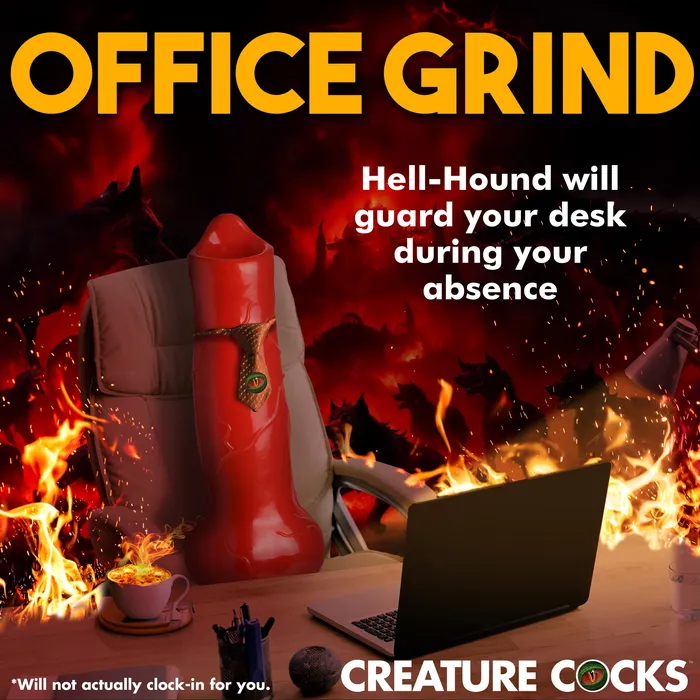 Dildos Giant HellHound Canine 3ft Dildo Creature Cocks
