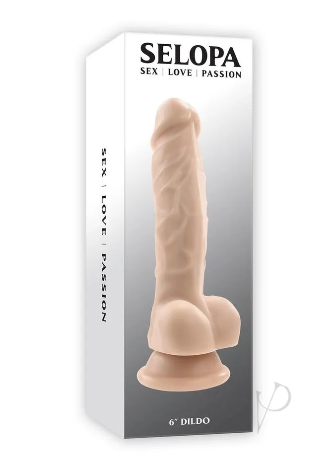 Dildos Selopa Selopa Dildo 6in Vanilla