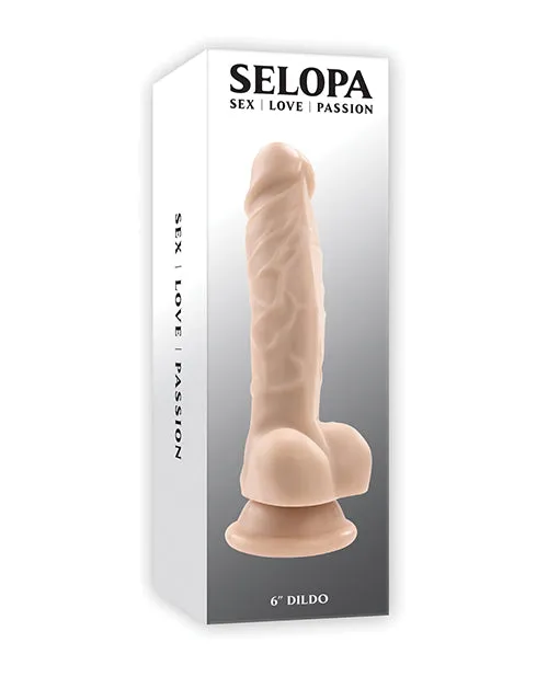 Dildos Selopa Selopa Dildo 6in Vanilla