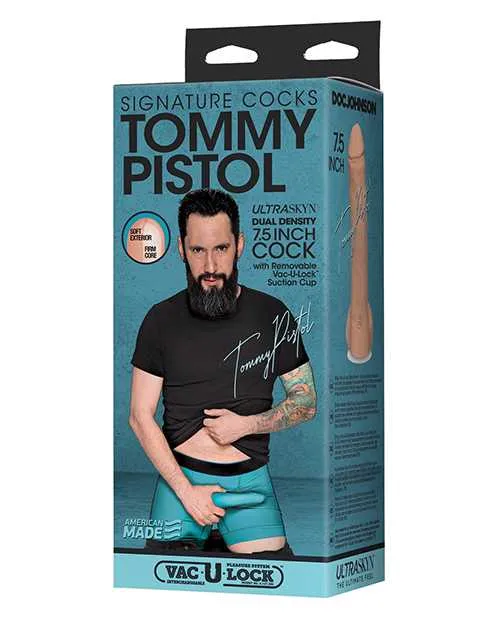 Dildos Signature Cocks Tommy Pistol Dildo 75in Vanilla Signature Cocks Dildos Signature Cocks Tommy Pistol Dildo 75in Vanilla Signature Cocks