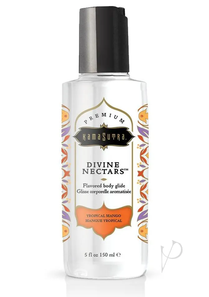 Divine Nectars Lubricants Kama Sutra Divine Nectars Water Based Flavored Body Glide Lubricant 5oz Tropical Mango Divine Nectars Lubricants Kama Sutra Divine Nectars Water Based Flavored Body Glide Lubricant 5oz Tropical Mango