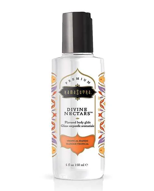 Divine Nectars Lubricants Kama Sutra Divine Nectars Water Based Flavored Body Glide Lubricant 5oz Tropical Mango Divine Nectars Lubricants Kama Sutra Divine Nectars Water Based Flavored Body Glide Lubricant 5oz Tropical Mango