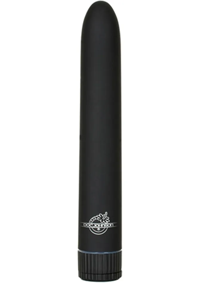 Doc Johnson Black Magic Velvet Touch Vibrator Waterproof 7in Black Vibrators