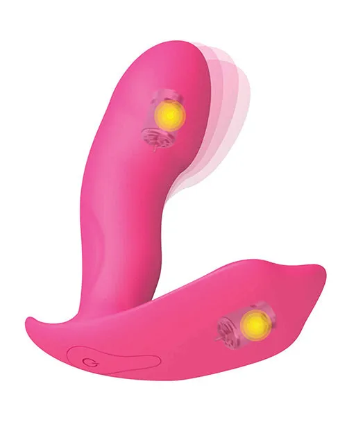 Dorcel Vibrators Dorcel Secret Clit Dual Stim Heating and Voice Control Pink Dorcel Vibrators Dorcel Secret Clit Dual Stim Heating and Voice Control Pink