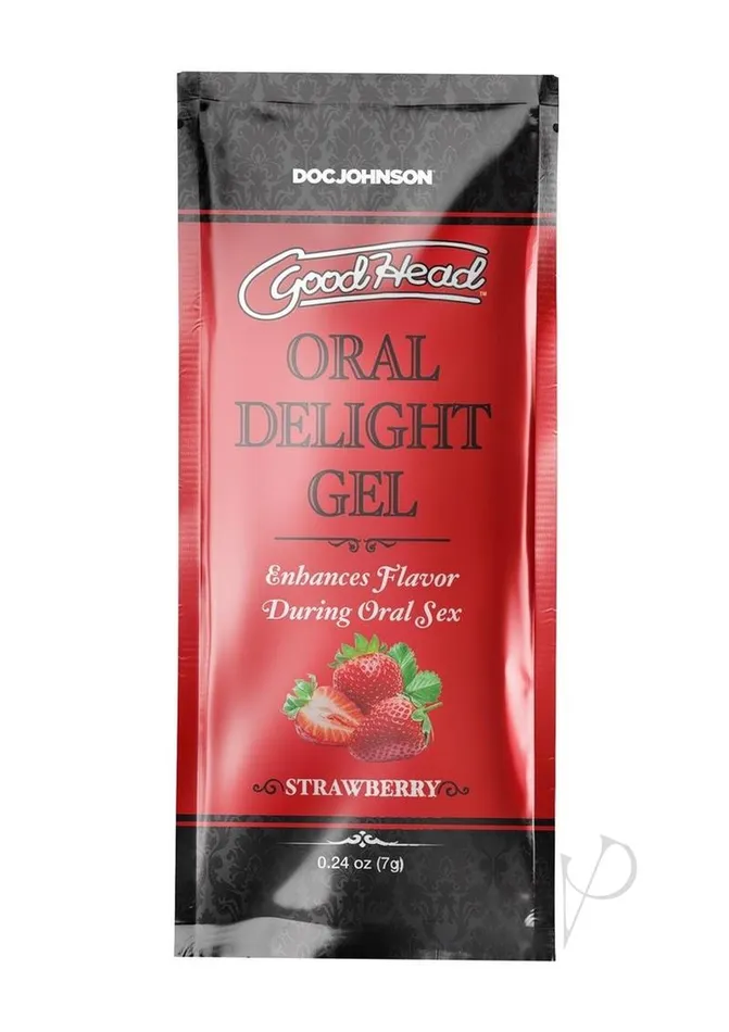 Enhancers Good Head GoodHead Oral Delight Gel 24oz Bulk 48 Pieces Strawberry Enhancers Good Head GoodHead Oral Delight Gel 24oz Bulk 48 Pieces Strawberry