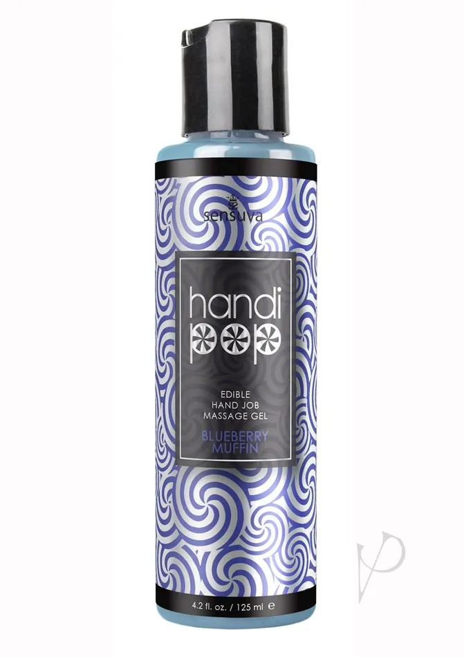 Enhancers HandiPop Edible Handjob Massage Gel Blueberry Muffin 42oz Handi Pop Enhancers HandiPop Edible Handjob Massage Gel Blueberry Muffin 42oz Handi Pop