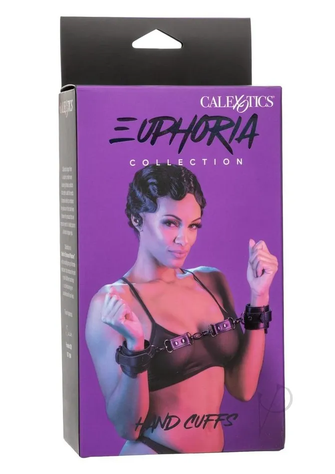 Euphoria Anal Euphoria Collection Hand Cuffs Black