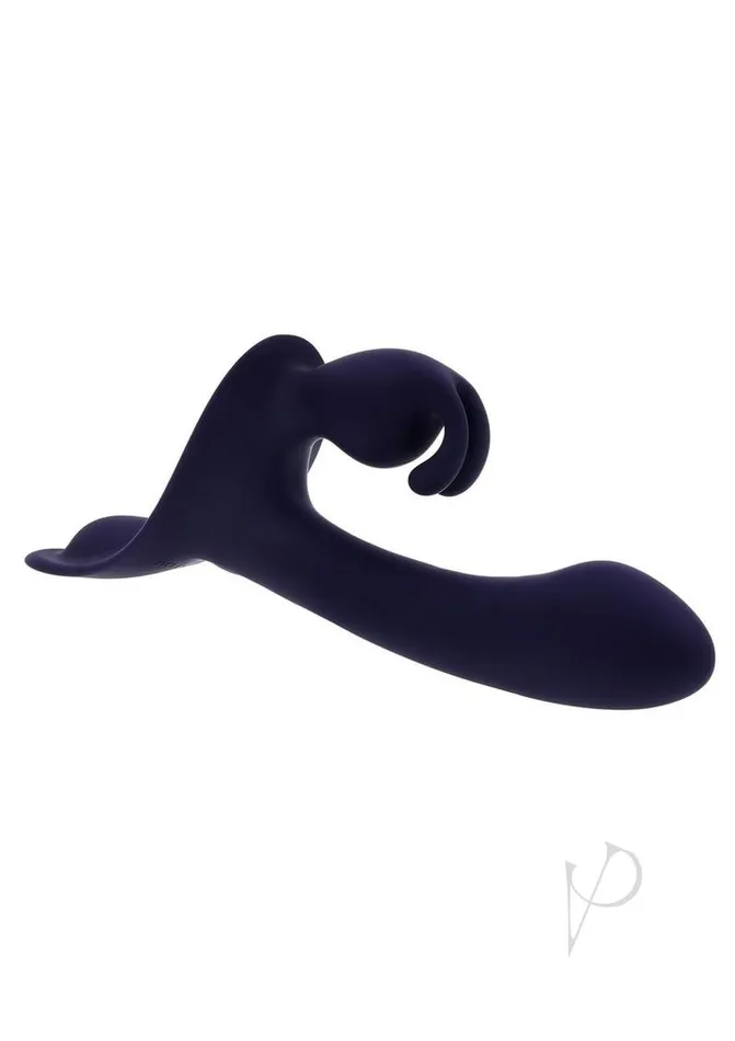 Evolved Vibrators Giving Vibes Rechargeable Silicone Triple Vibrator Purple Evolved Vibrators Giving Vibes Rechargeable Silicone Triple Vibrator Purple