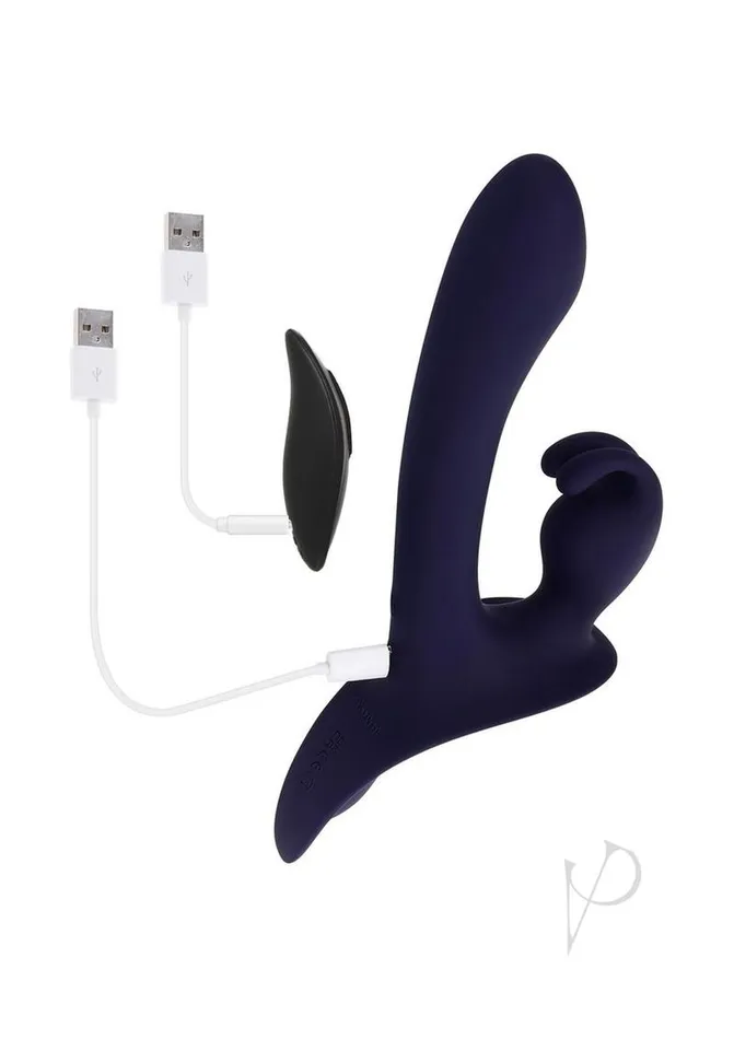 Evolved Vibrators Giving Vibes Rechargeable Silicone Triple Vibrator Purple Evolved Vibrators Giving Vibes Rechargeable Silicone Triple Vibrator Purple
