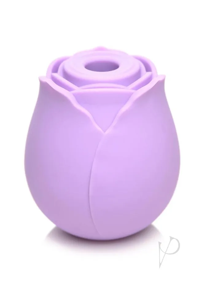 Female Sex Toys Bloomgasm Inmi Bloomgasm Rose 10X Silicone Rechargeable Clitoral Stimulator Purple
