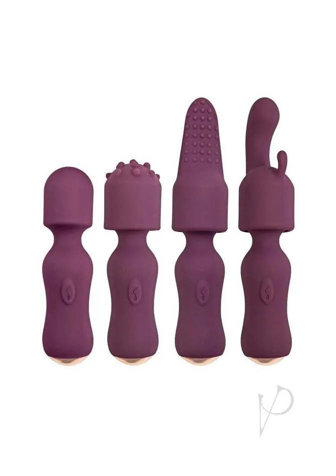 Female Sex Toys Lovers Kits Temptation Rechargeable Silicone Vibrator Eggplant Nasstoys