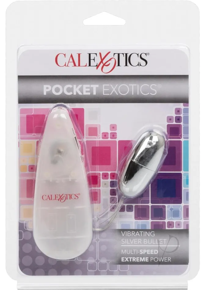 Female Sex Toys Pocket Exotics Pocket Exotics Vibrating Silver Bullet with Wired Remote Control Silver Female Sex Toys Pocket Exotics Pocket Exotics Vibrating Silver Bullet with Wired Remote Control Silver