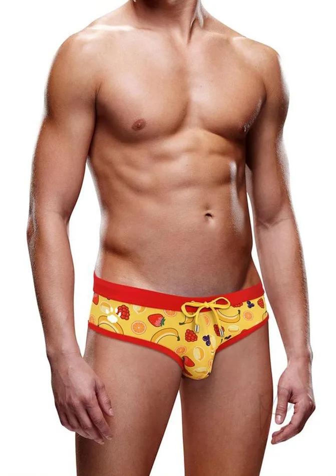 Female Sex Toys Prowler Swim Brief Fruit Small Yellow Prowler