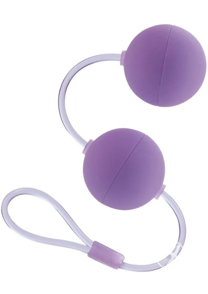 First Time First Time Duo Lover Kegel Balls Purple Female Sex Toys