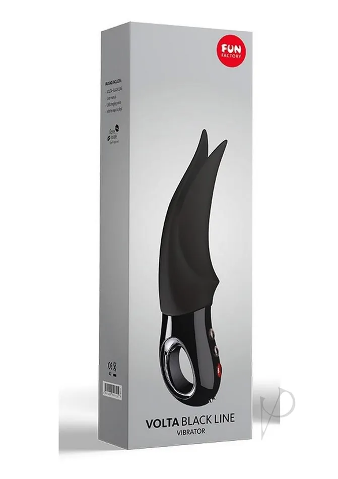 Fun Factory Vibrators Volta Silicone Vibrator Black