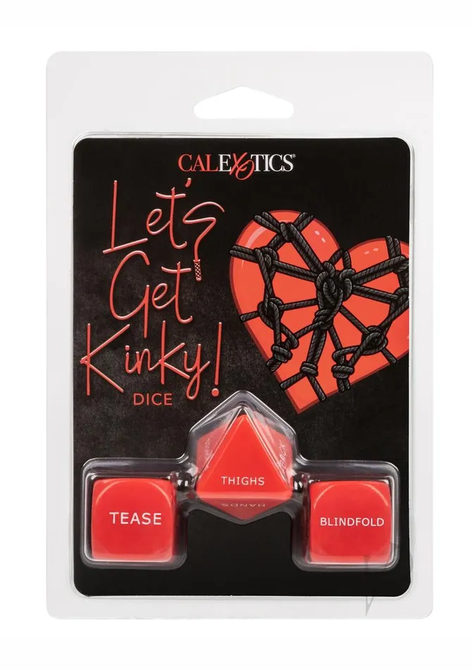 Games Vibrators Lets Get Kinky Dice