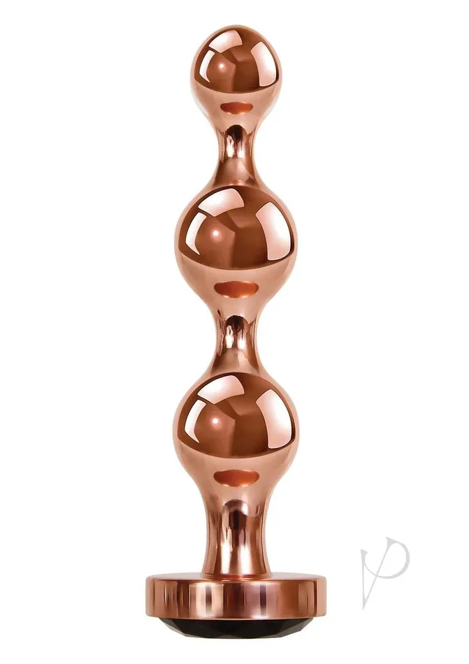 Gender X Anal Gender X Gold Digger Anal Plug Large Rose GoldBlack