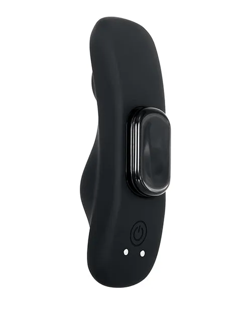 Gender X Gender X Our Undie Vibe Rechargeable Silicone Panty Vibe with Remote Control Black Female Sex Toys