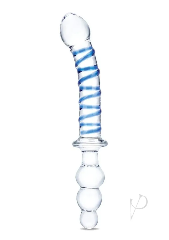 Glas Dildos Glas Twisted DualEnded Dildo 10in Clear Glas Dildos Glas Twisted DualEnded Dildo 10in Clear
