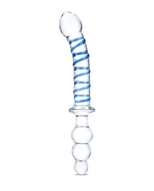 Glas Dildos Glas Twisted DualEnded Dildo 10in Clear Glas Dildos Glas Twisted DualEnded Dildo 10in Clear
