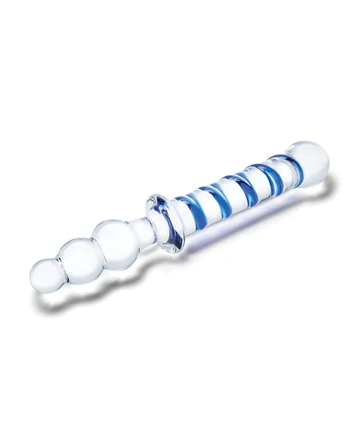 Glas Dildos Glas Twisted DualEnded Dildo 10in Clear Glas Dildos Glas Twisted DualEnded Dildo 10in Clear