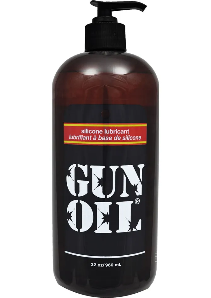 Gun Oil Sexual Health Wellbeing Gun Oil Silicone Lubricant 32oz
