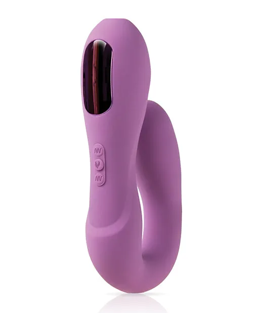 Jimmyjane Vibrators JimmyJane Reflexx Rabbit 1 Rechargeable Silicone Vibrator Purple