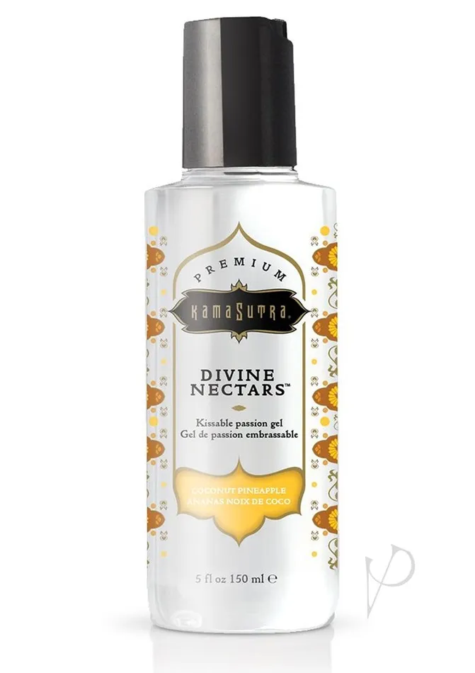 Kama Sutra Divine Nectars Water Based Flavored Body Glide Lubricant 5oz Coconut Pineapple Divine Nectars Lubricants Kama Sutra Divine Nectars Water Based Flavored Body Glide Lubricant 5oz Coconut Pineapple Divine Nectars Lubricants